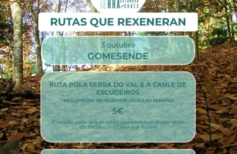 RUTA POLA SERRA DO VAL E A CANLE DE ESCUDEIROS